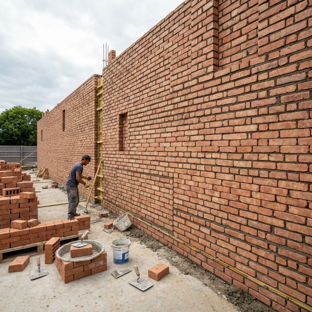 Professional bricklaying services