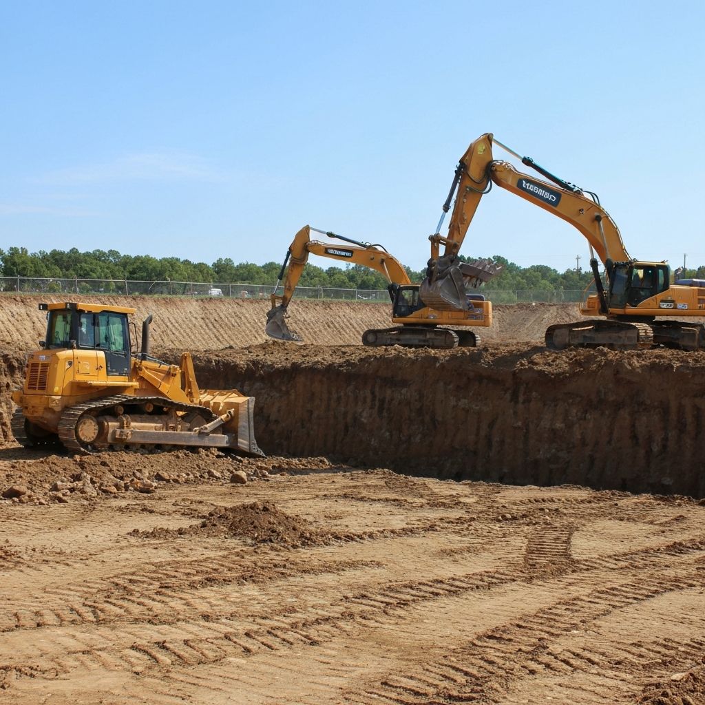 Professional groundworks and foundation services